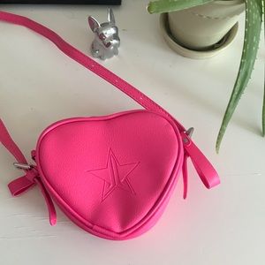 Jeffree Star small heart shaped purse